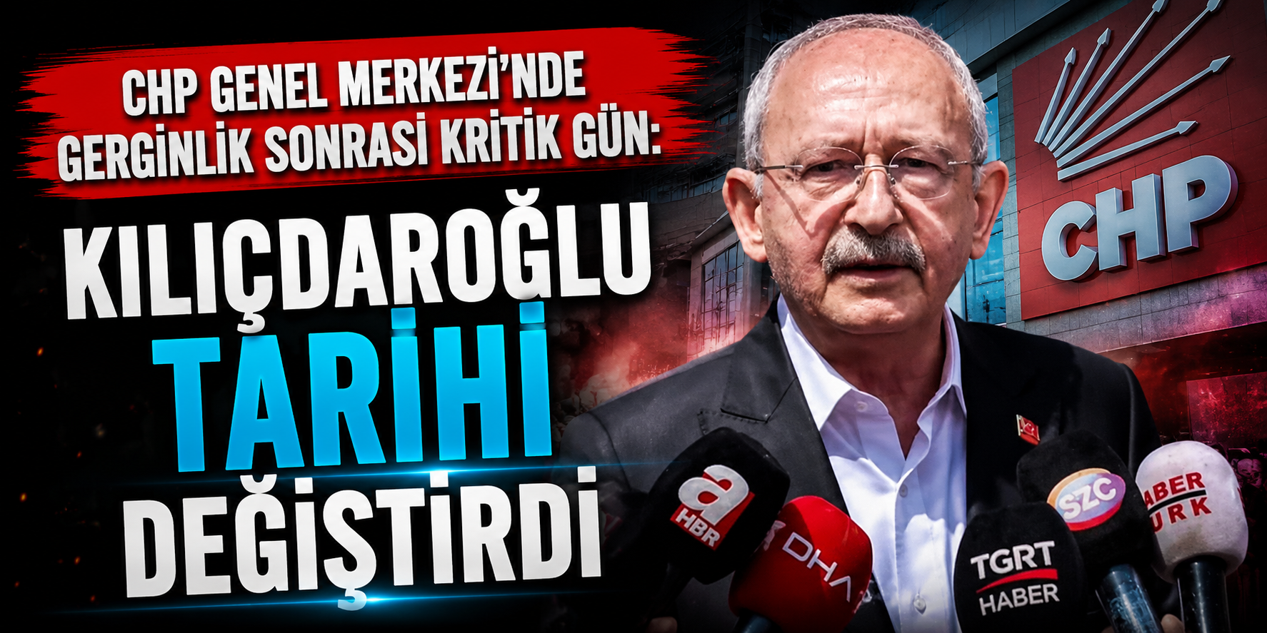 CHP Genel Merkezi’nde Arbede Sonrası Takvim Değişti: Kılıçdaroğlu 30 Mayıs’ta Gidecek