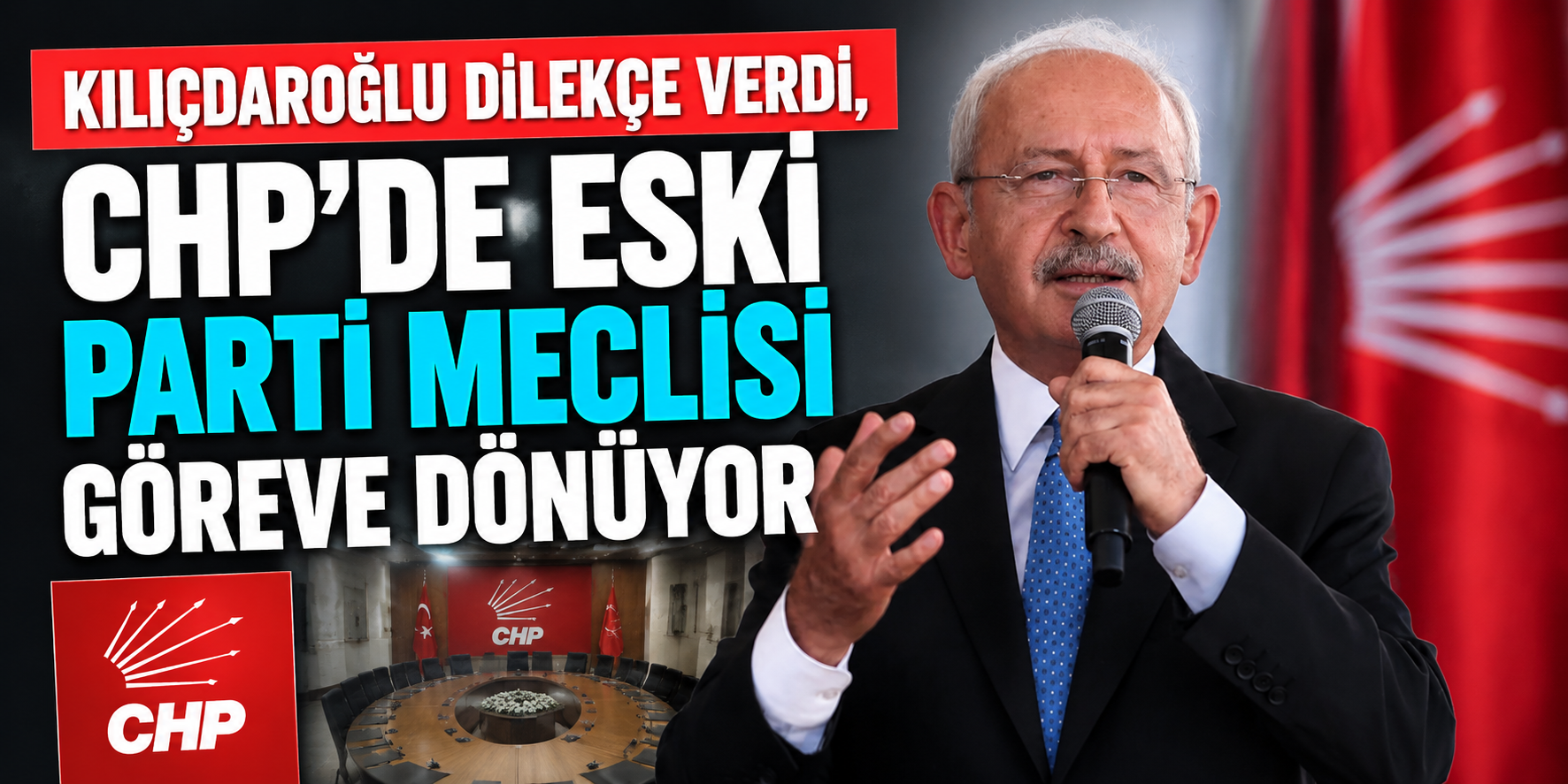 CHP’de Kurultay Krizi Sonrası Yeni Dönem: Kemal Kılıçdaroğlu PM’yi 1 Haziran’da Topluyor