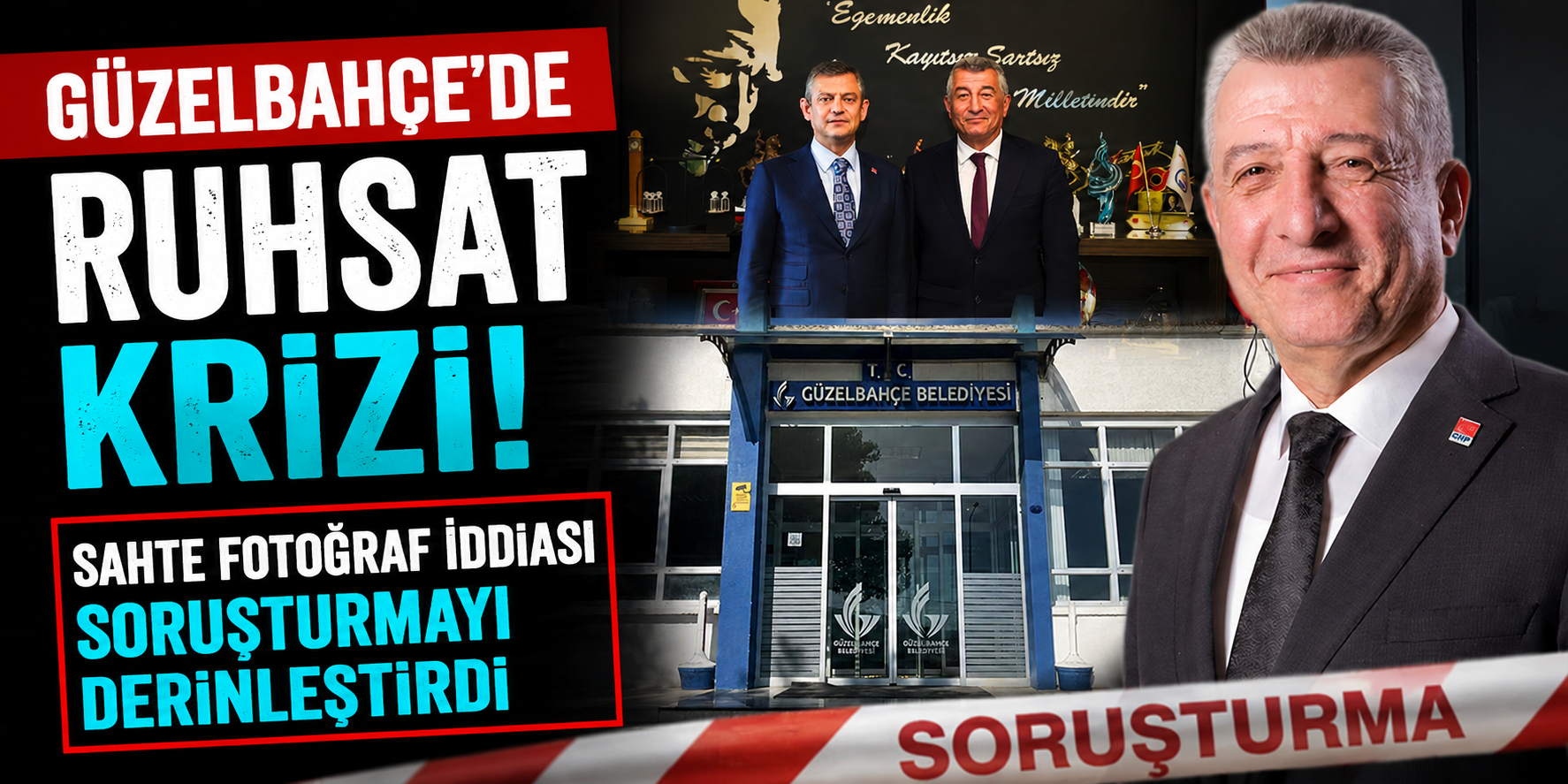 Güzelbahçe’de Ruhsat Krizi! Sahte Fotoğraf İddiası Soruşturmayı Derinleştirdi