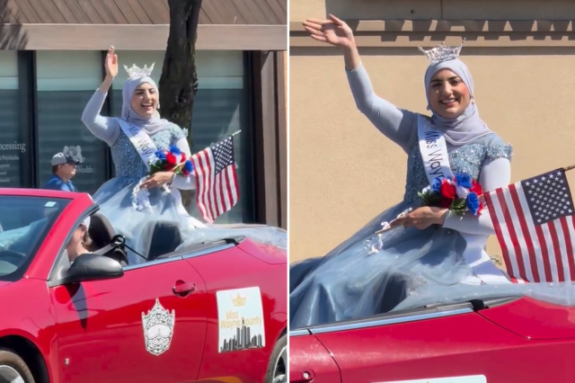 Amerika’nın Konuştuğu İsim: Başörtülü Kraliçe Ameera Hashwi Geçit Töreninde