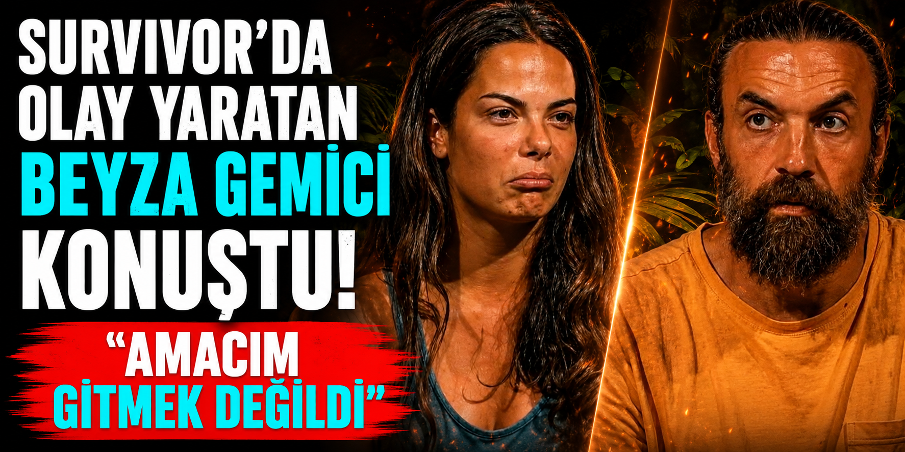 Survivor’da Olay Yaratan Beyza Gemici Konuştu! “Amacım Gitmek Değildi”