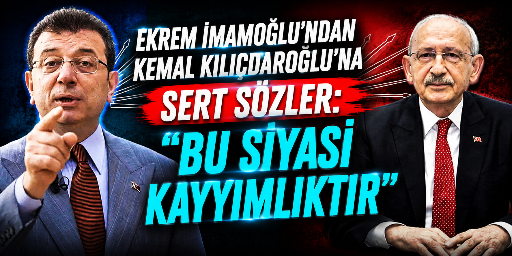 Ekrem İmamoğlu’ndan Kemal Kılıçdaroğlu’na Sert Sözler: “Bu Siyasi Kayyımlıktır”