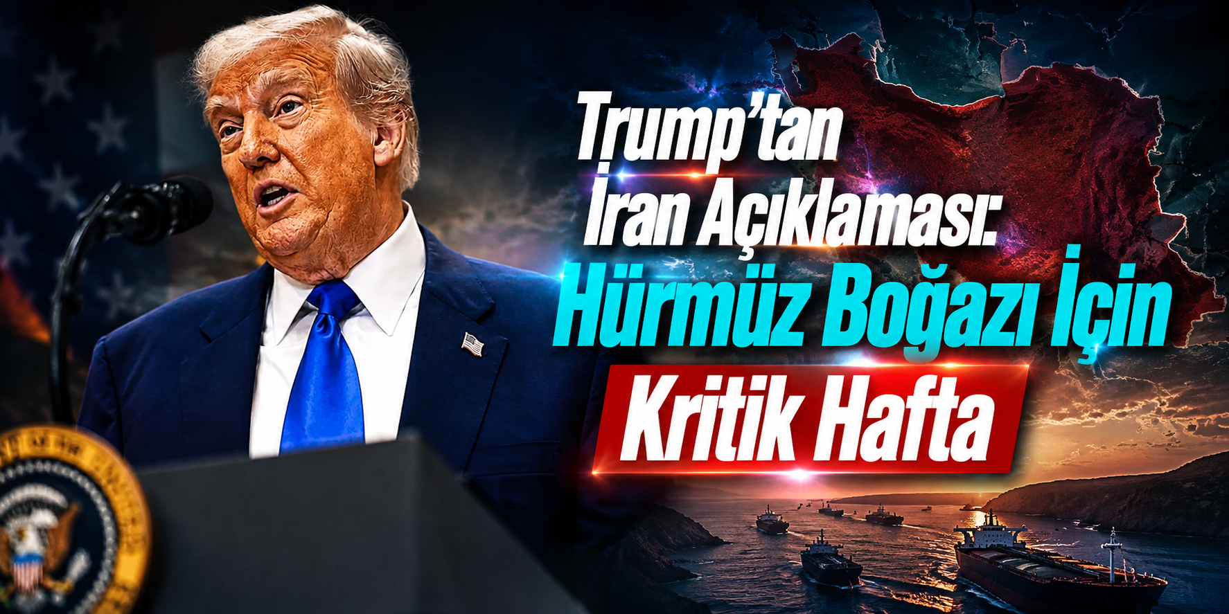 Trump’tan İran Açıklaması: Hürmüz Boğazı İçin Kritik Hafta