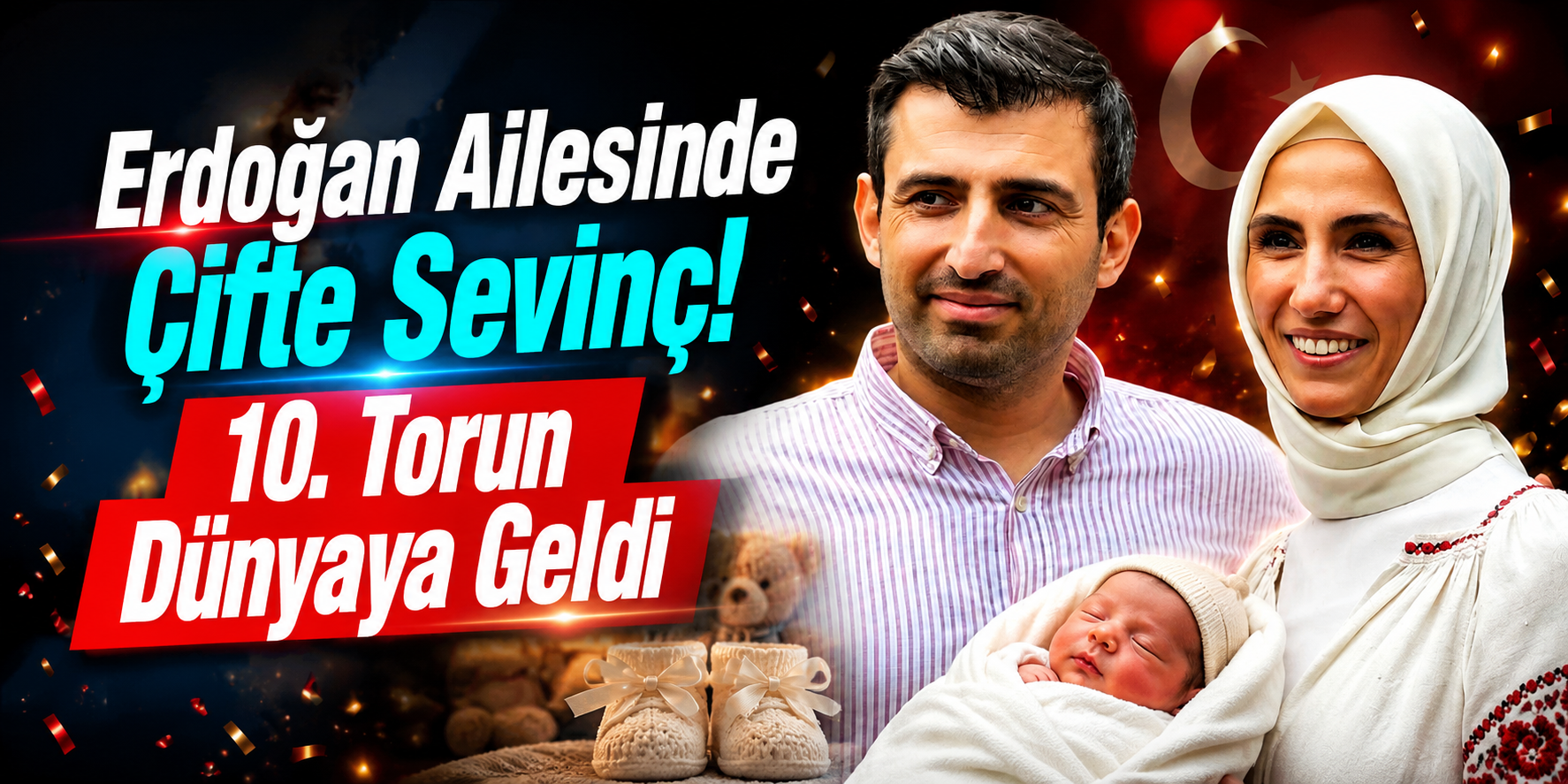 Erdoğan Ailesinde Çifte Sevinç! 10. Torun Dünyaya Geldi
