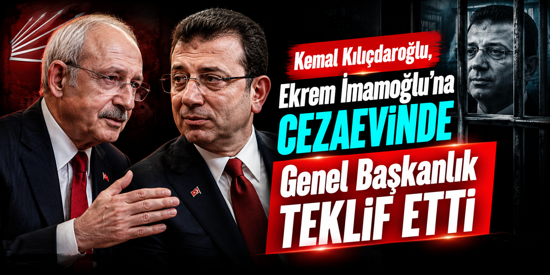 Kemal Kılıçdaroğlu, Ekrem İmamoğlu’na Cezaevinde Genel Başkanlık Teklif Etti