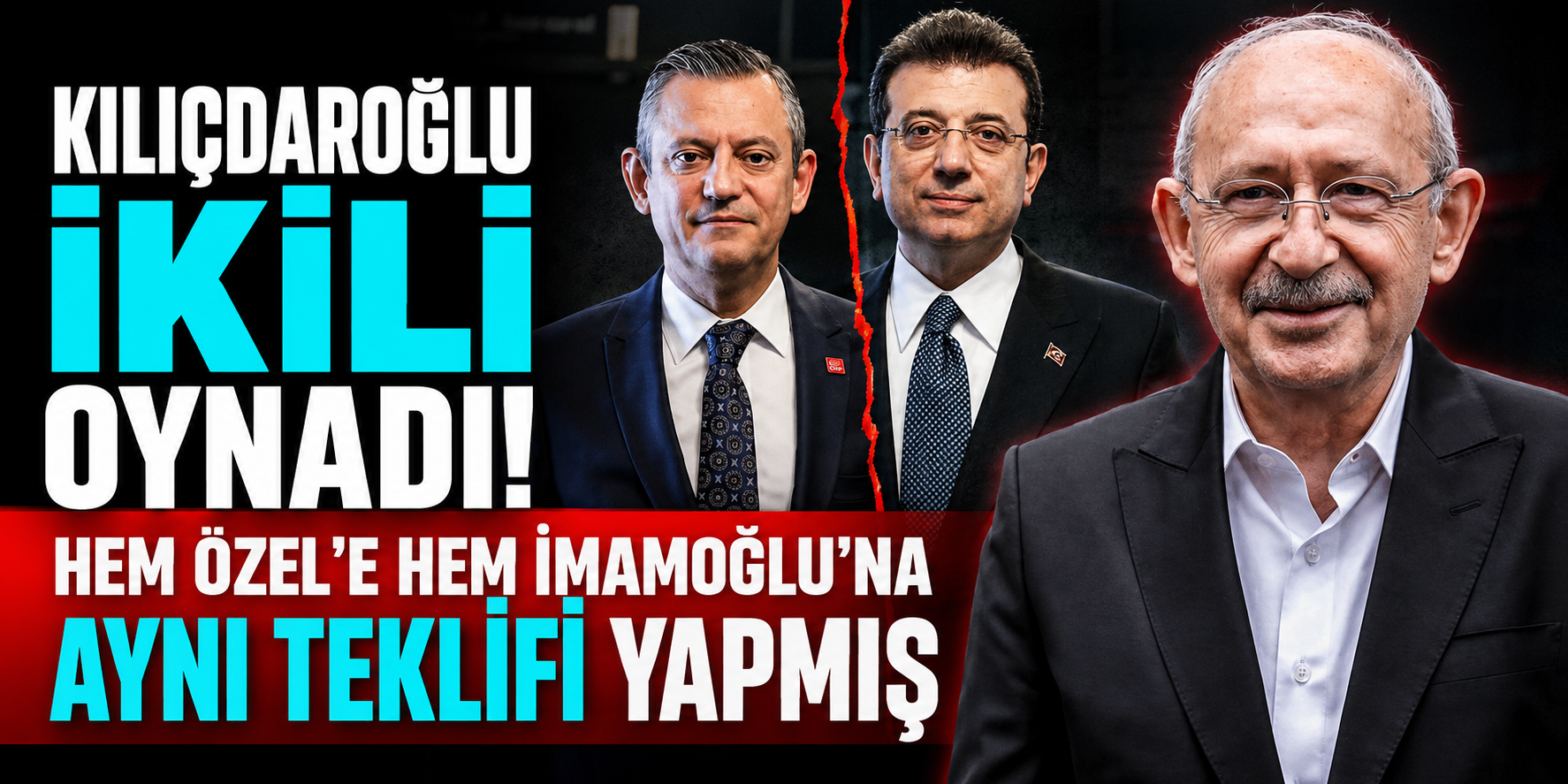 CHP Kulislerini Sarsan İddia: Kılıçdaroğlu İmamoğlu ve Özel’e Aynı Teklifi Mi Yaptı?