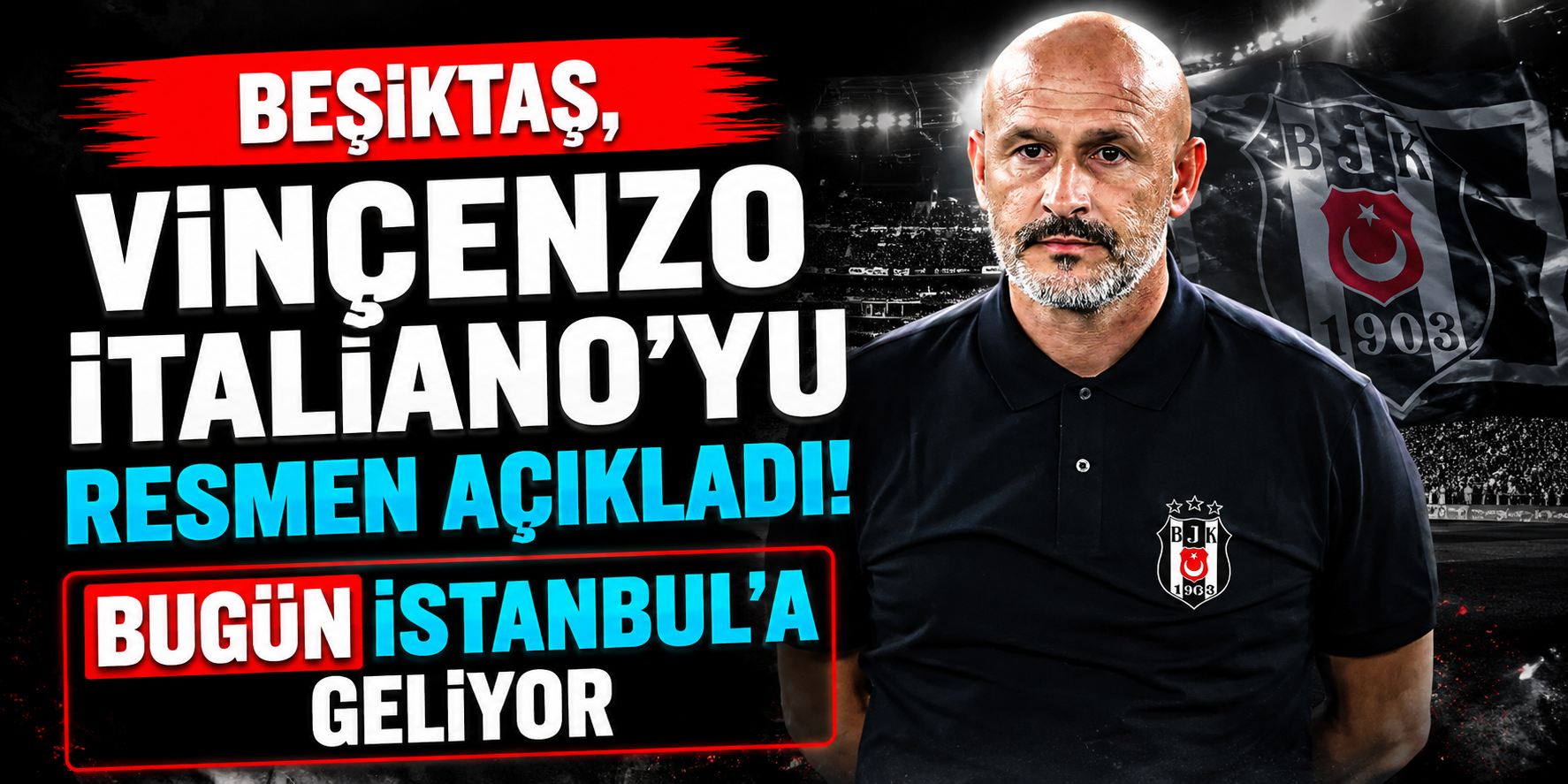 Beşiktaş, Vincenzo Italiano İle Anlaştı: İtalyan Teknik Direktör İstanbul’a Geliyor