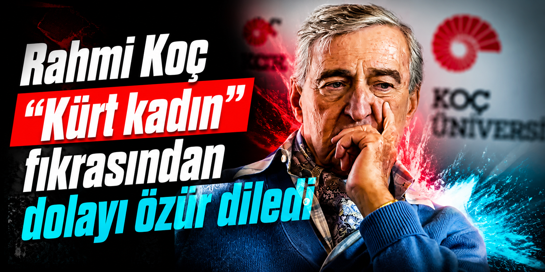 Rahmi Koç Özür Diledi! “Kürt Kadın” Fıkrası Sonrası Soruşturma ve Siyasi Tepkiler Peş Peşe Geldi