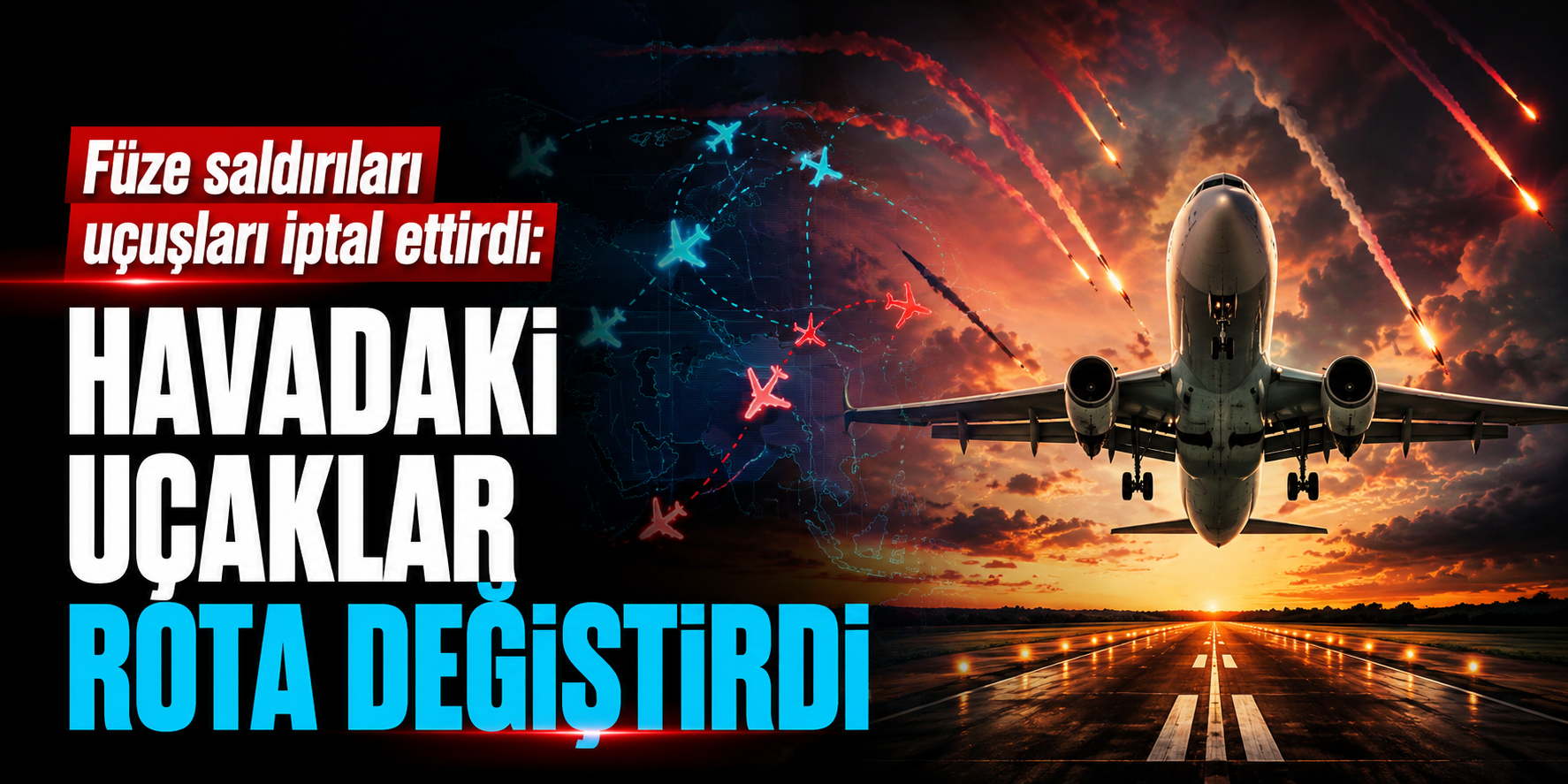 İran–İsrail Füze Krizi Havacılığı Vurdu! AJet ve Pegasus Seferleri İptal Etti, Uçaklar Türkiye’ye Döndü