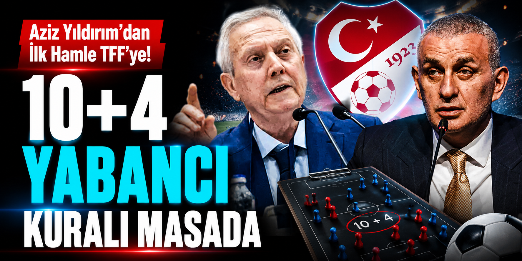 Aziz Yıldırım’dan İlk Hamle TFF’ye! 10+4 Yabancı Kuralı Masada