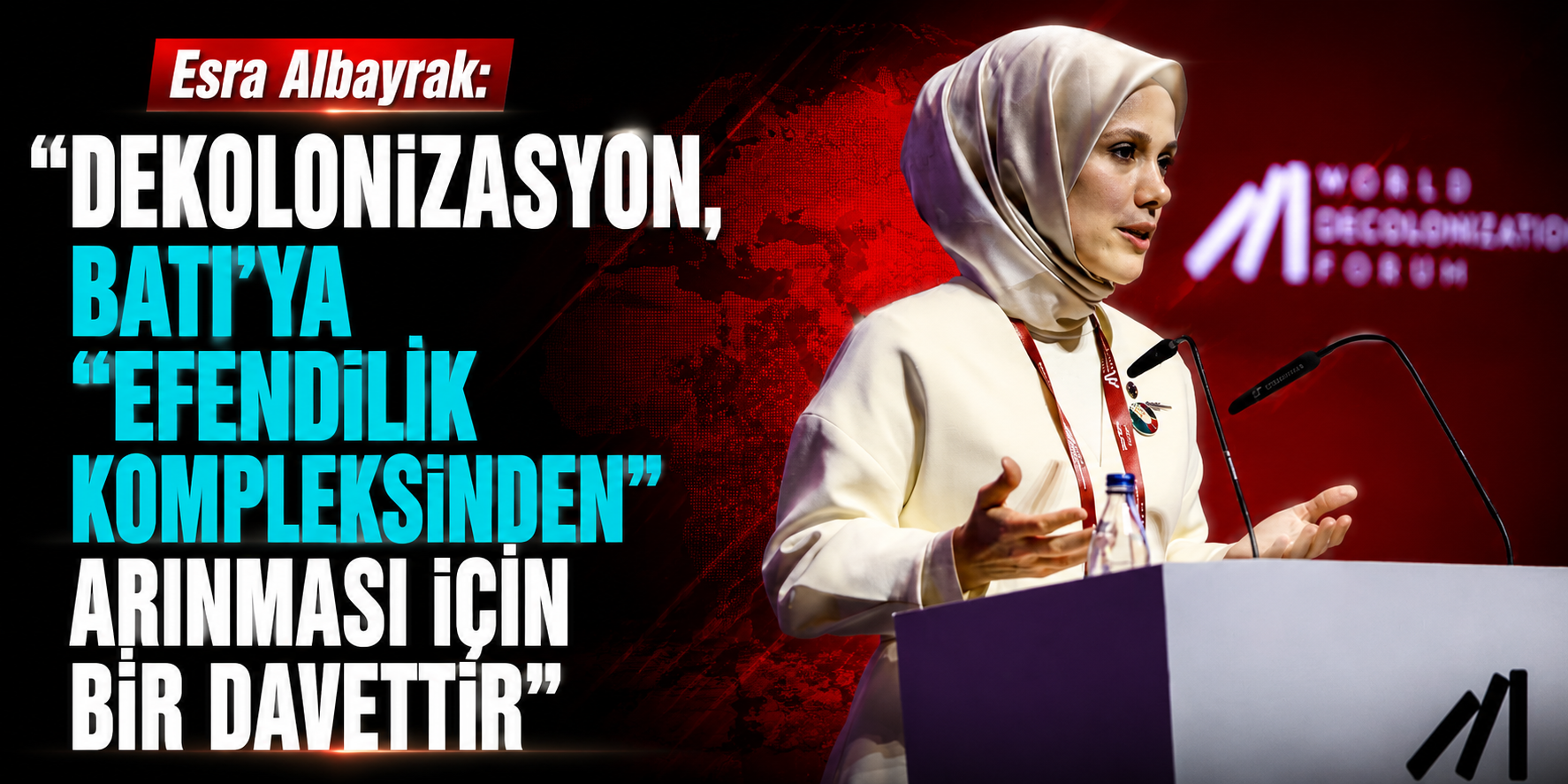Esra Albayrak’tan Dekolonizasyon Çıkışı: “Dünyanın İstanbul’da, Gazze’de Üretilen Bilgeliğe İhtiyacı Var”