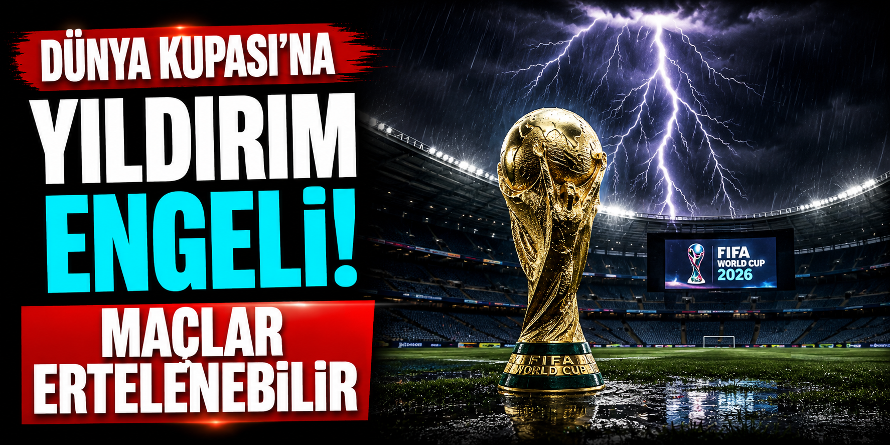 2026 Dünya Kupası’nda Sıcak Alarmı! Takımları Kavurucu Hava ve Fırtına Bekliyor