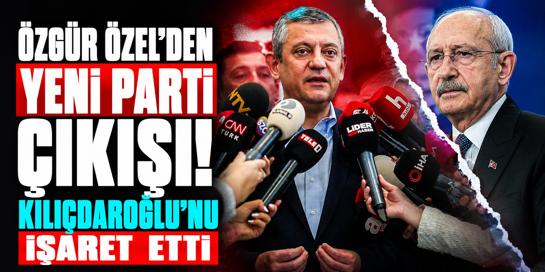 Özgür Özel'den Yeni Parti Tartışmalarına Net Yanıt! “CHP'yi Bırakma Niyetimiz Yok”