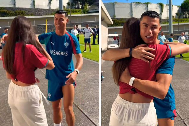 Celine Dept, Ronaldo'yu Görünce Gözyaşlarına Boğuldu! O Anlar Sosyal Medyayı Salladı