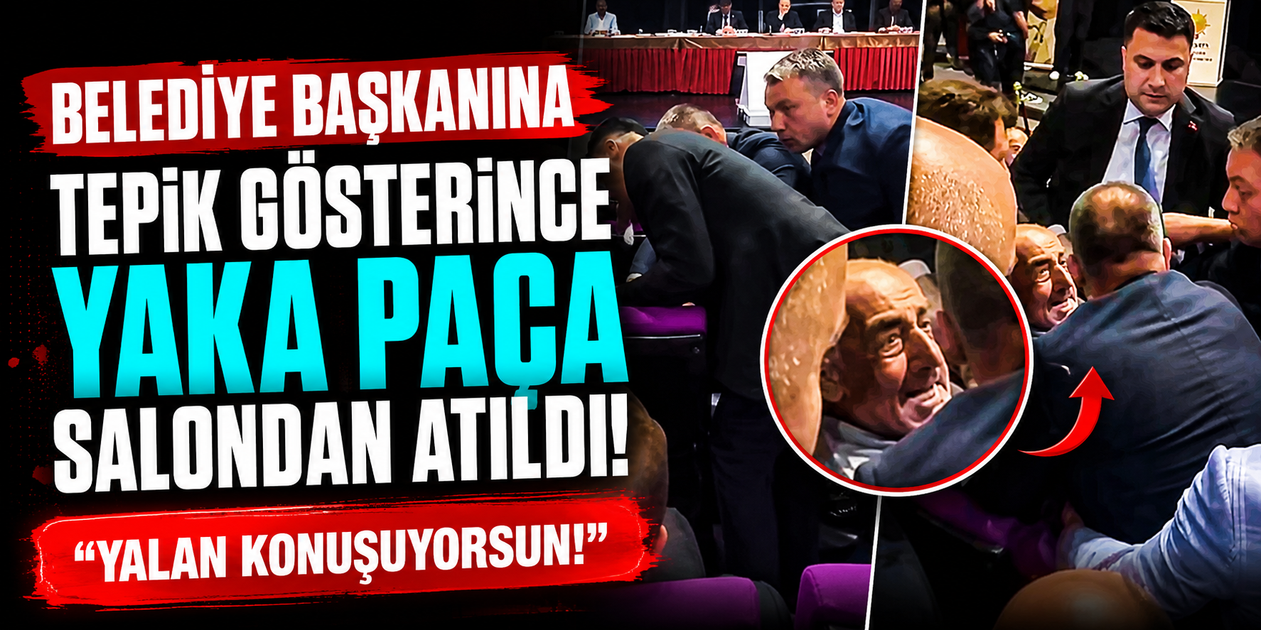Trabzon'daki Toplantıda Gergin Anlar! Başkan Konuşurken Ayağa Kalktı, Salondan Çıkarıldı