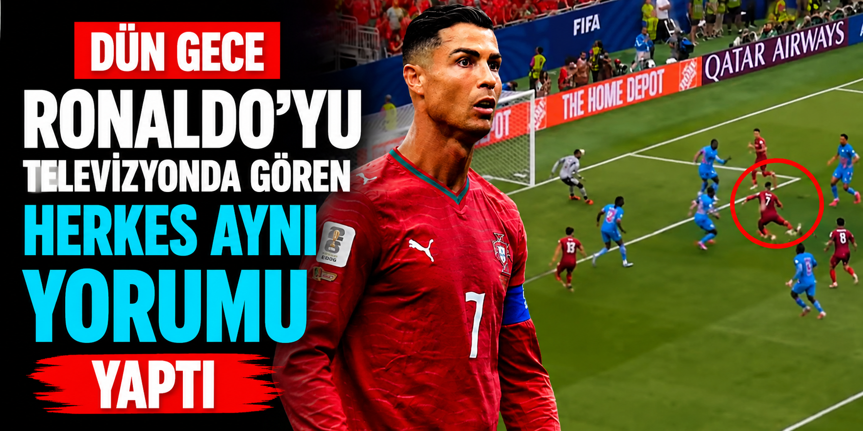 Cristiano Ronaldo Eleştirilerin Odağında! Portekiz, Demokratik Kongo Karşısında Büyük Şok Yaşadı