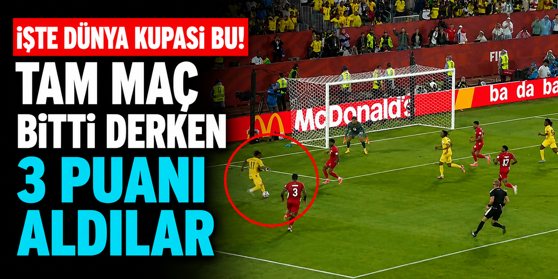 Gana'dan Son Saniye Zaferi! 90+5'te Gelen Gol Panama'yı Yıktı