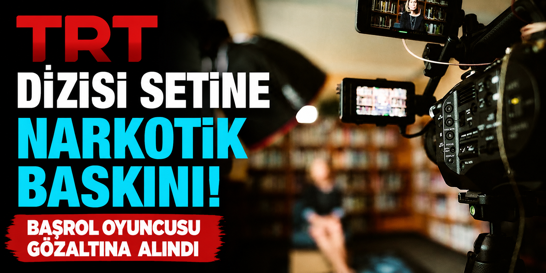 TRT Tabii'nin Yeni Dizisi "Ateş Denizi" Setinde Şok Gelişme! Polis Baskını Çekimleri Durdurdu