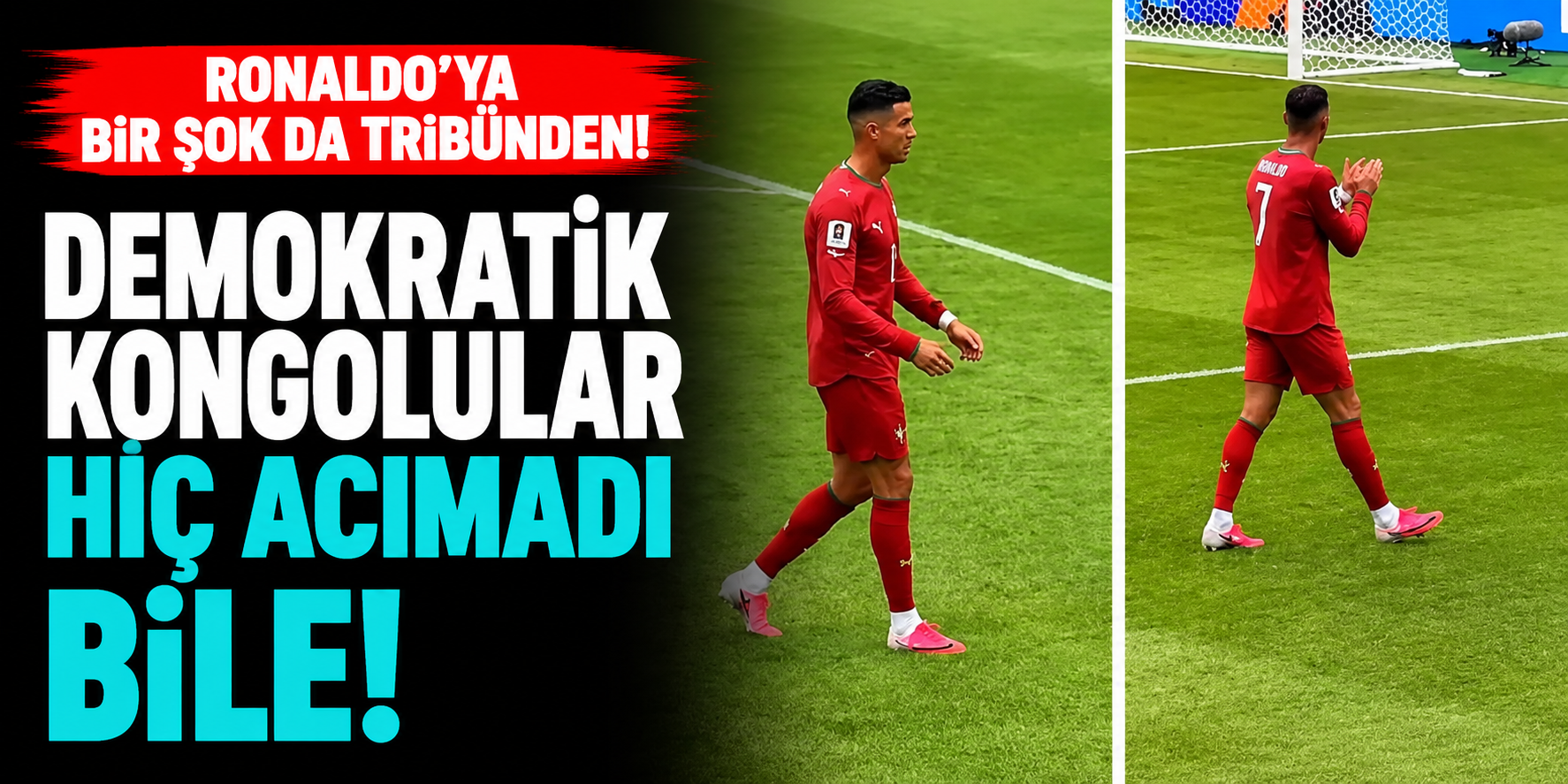 Cristiano Ronaldo'ya Şok Gönderme! Portekiz'in Puan Kaybettiği Maçta Tribünlerden "Messi" Sesleri