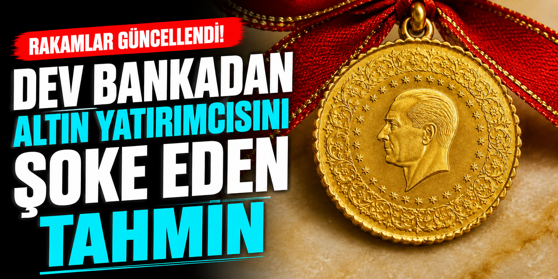 Goldman Sachs’tan Şok Altın Kararı! Yıl Sonu Tahmini Bir Anda Değişti
