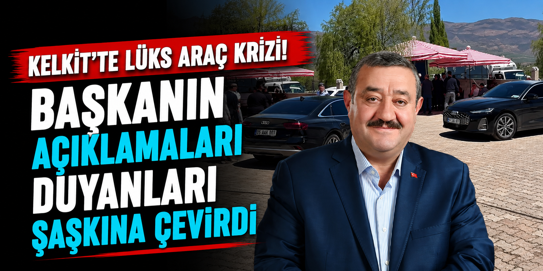 Kelkit'te Lüks Araç Krizi! Başkanın Açıklamaları Duyanları Şaşkına Çevirdi