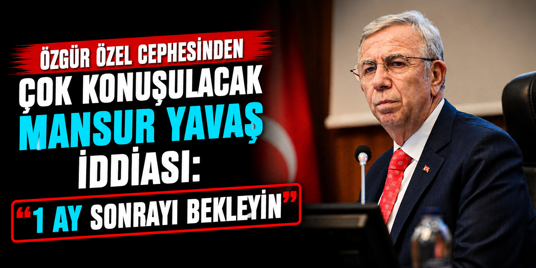 CHP Kulislerinde Dikkat Çeken İddia: Mansur Yavaş Formülü Masada mı?