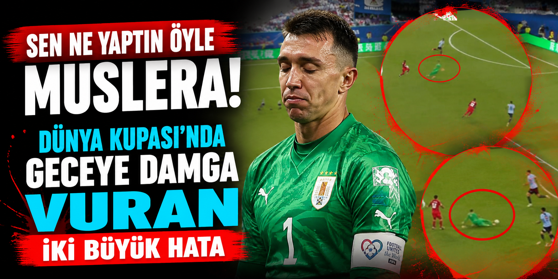 Fernando Muslera Kabusu Yaşadı! Uruguay'ın Puan Kaybında Hatalar Ön Plana Çıktı