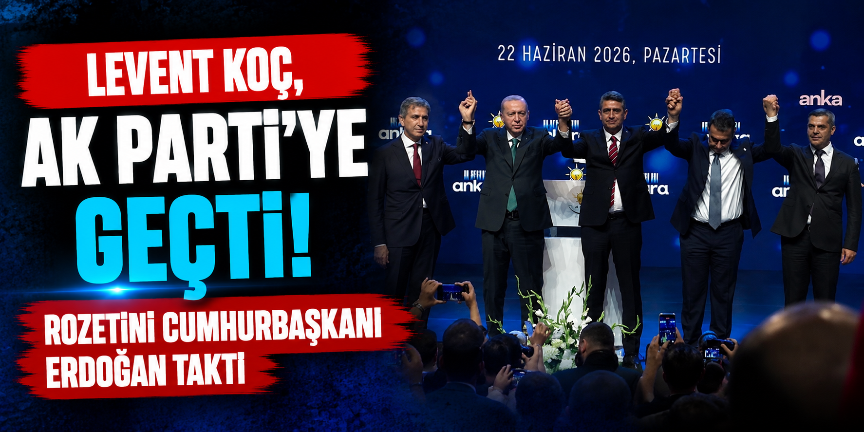 CHP'den Ayrılmıştı! Levent Koç'un Yeni Partisi Belli Oldu