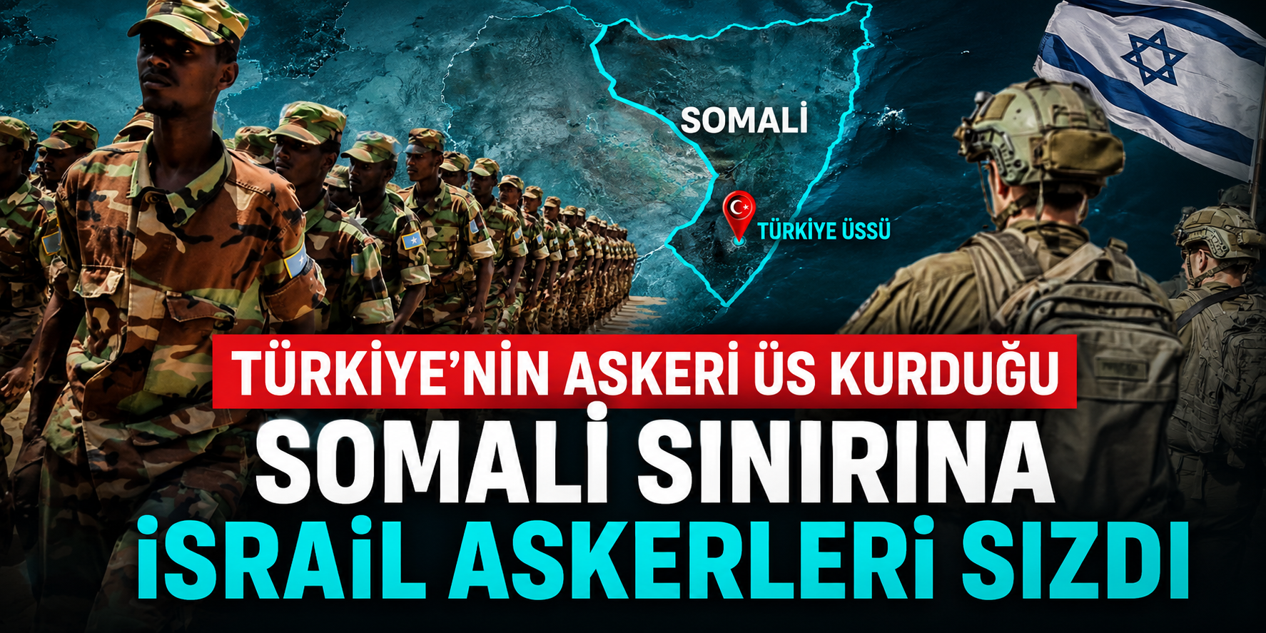 İsrail Askeri Varlığı İddiası Ortalığı Karıştırdı! Somaliland Tartışması Büyüyor