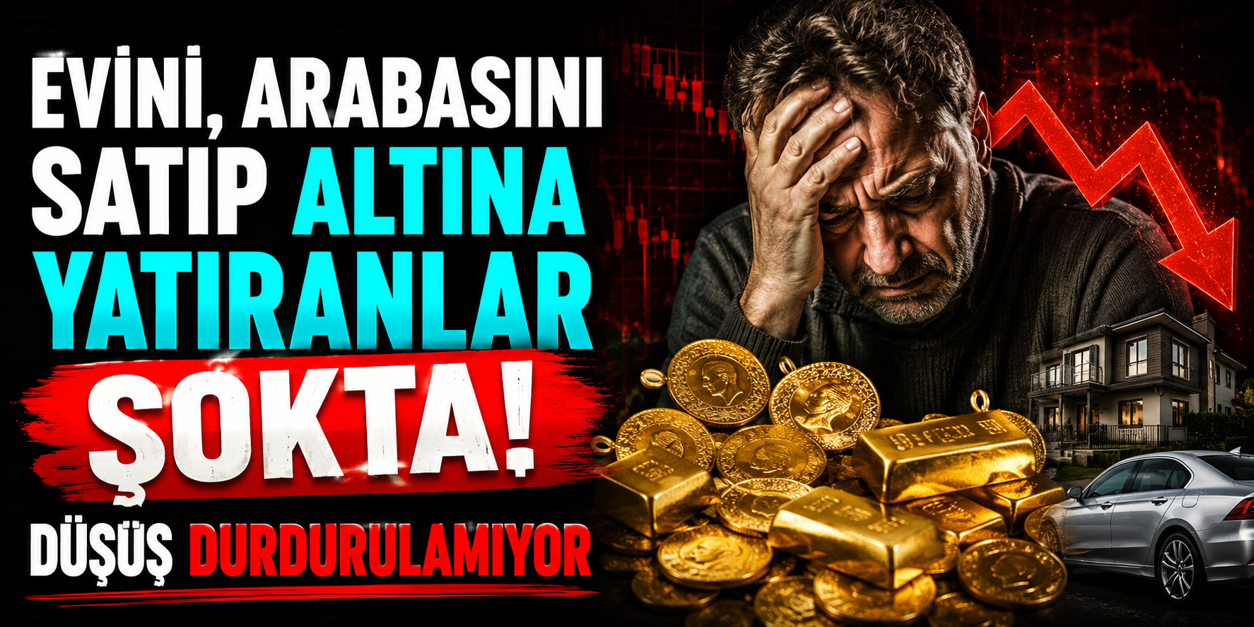 Altın Piyasasında Sert Sarsıntı! Dev Bankaların Kararı Sonrası Gram Altın ve Ons Altın Çakıldı
