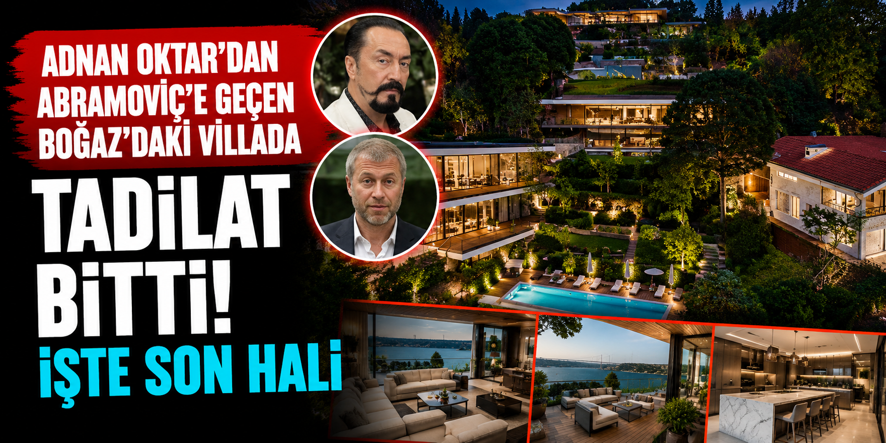 Boğaz'ın En Tartışmalı Villasında Son Perde! Vaniköy'deki Lüks Yapının Yeni Görüntüleri Ortaya Çıktı