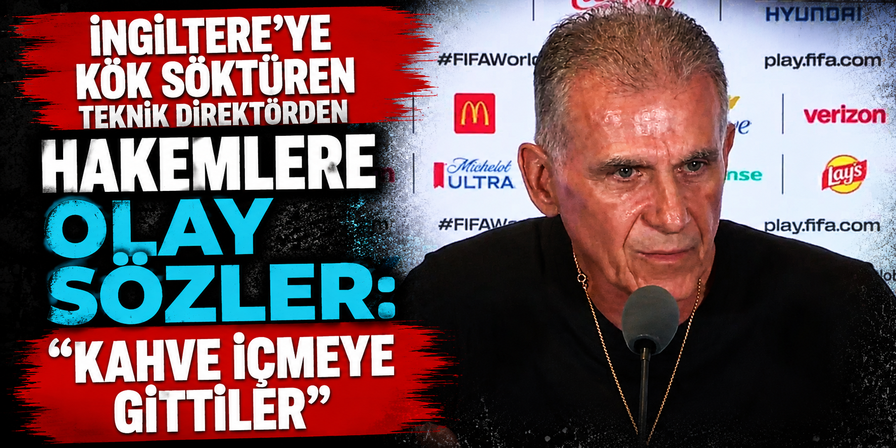 Dünya Kupası'nda Olay Sözler! Carlos Queiroz'dan VAR'a Çok Konuşulacak Gönderme