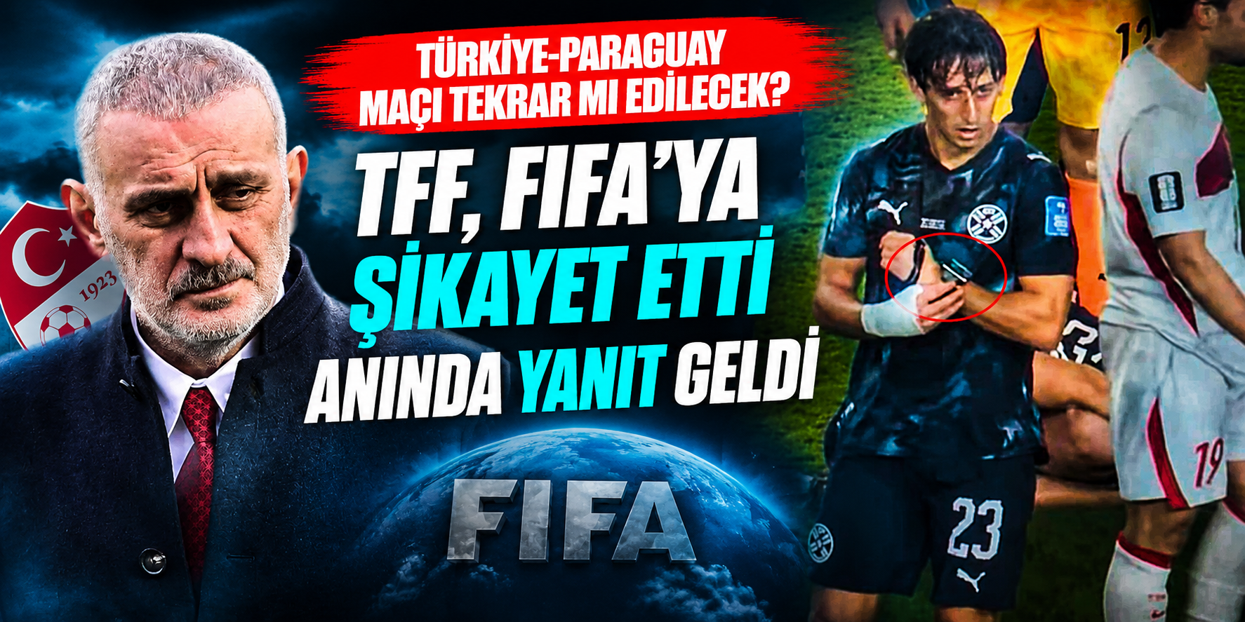 Türkiye-Paraguay Maçındaki Saat İddiası Gündem Yarattı! FIFA'nın Yanıtı Ortaya Çıktı