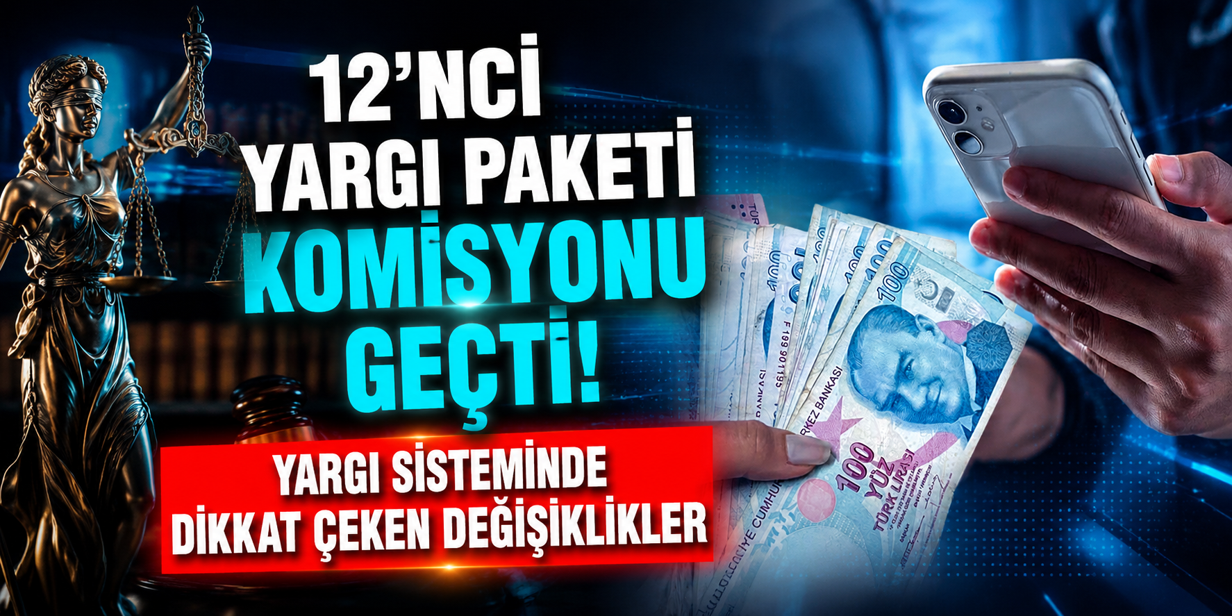 12'nci Yargı Paketi Komisyonu Geçti! Yargı Sisteminde Dikkat Çeken Değişiklikler