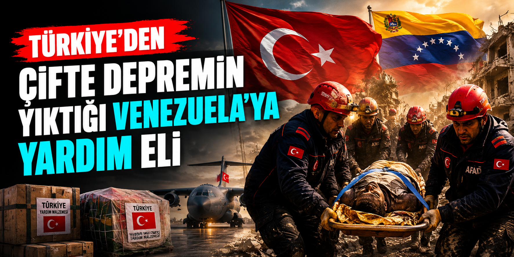 Venezuela'da Çifte Deprem Felaketi: Can Kaybı 235'e Yükseldi, Türkiye'den Yardım Ekipleri Yola Çıkıyor