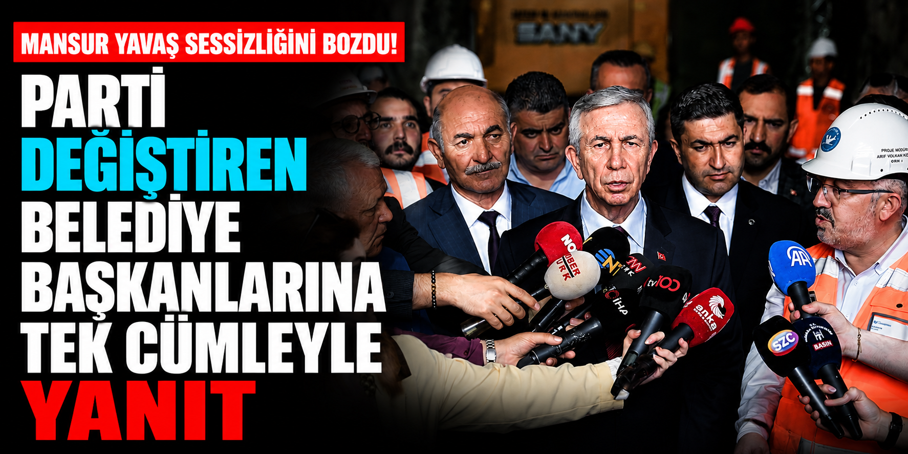 Mansur Yavaş Sessizliğini Bozdu! Parti Değiştiren Belediye Başkanlarına Tek Cümleyle Yanıt