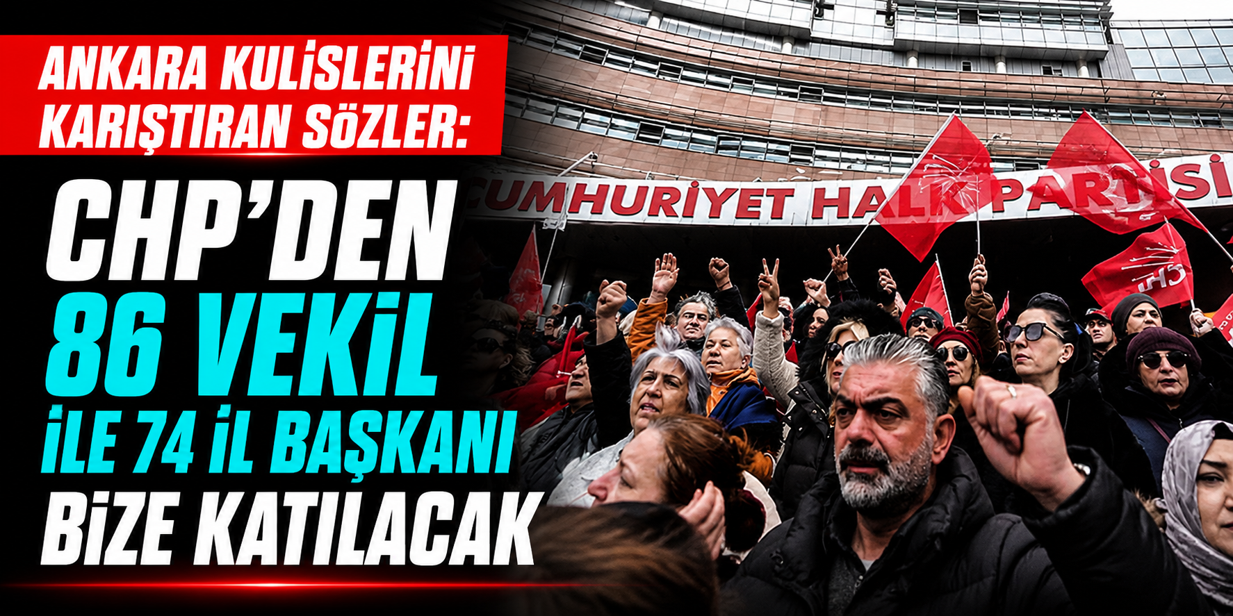Bedri Yalçın'dan Siyaseti Hareketlendiren İddia! "86 Milletvekili Partimize Katılacak"