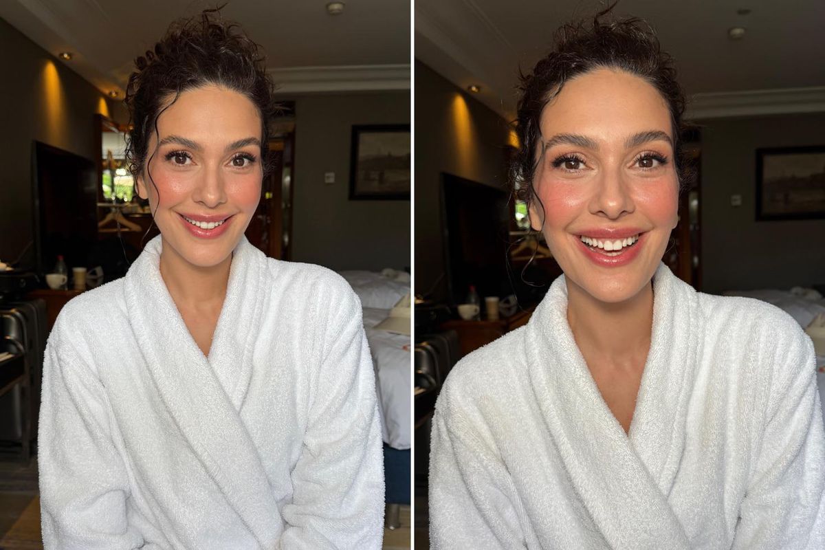 Bergüzar Korel'den Peş Peşe Mayolu Kareler! Paylaşımına Düştüğü Not Gülümsetti