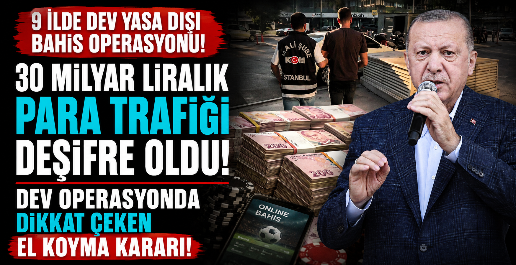 30 Milyar Liralık Para Trafiği Deşifre Oldu! Dev Operasyonda Dikkat Çeken El Koyma Kararı