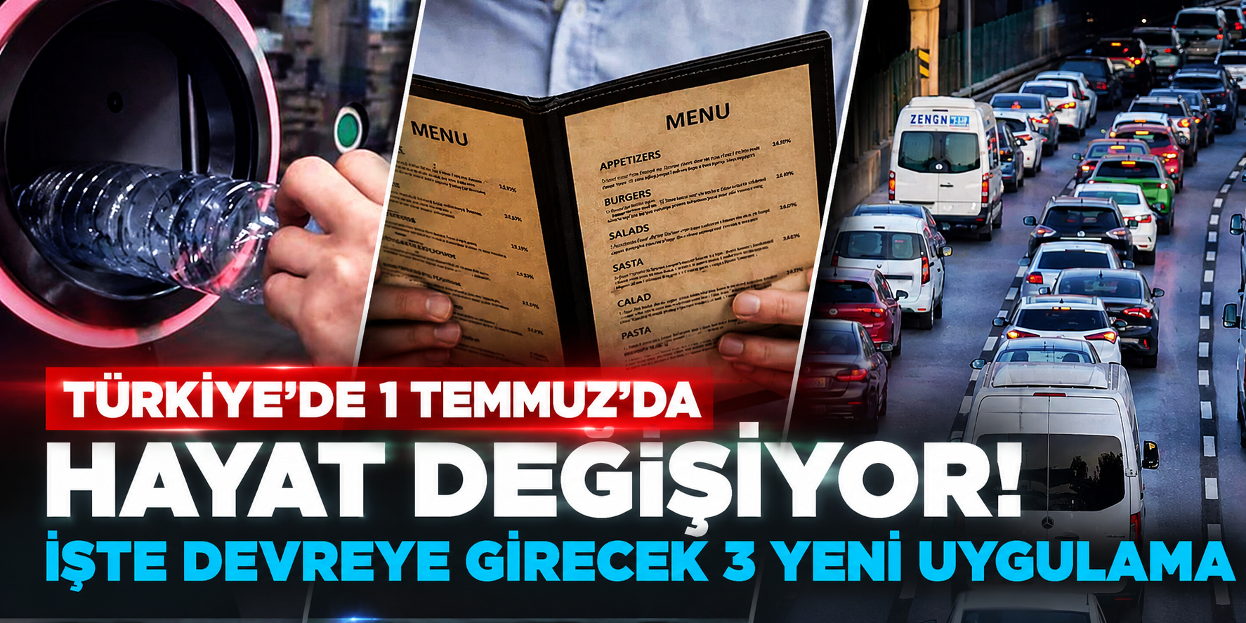1 Temmuz'da Hayat Değişiyor! Depozito İadesi, Trafik Sigortası ve Restoranlarda Yeni Dönem