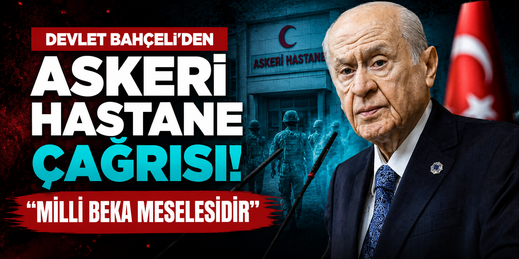 Bahçeli'den NATO Zirvesi Öncesi Dikkat Çeken Mesajlar! Askeri Hastaneler İçin Çağrı Yaptı