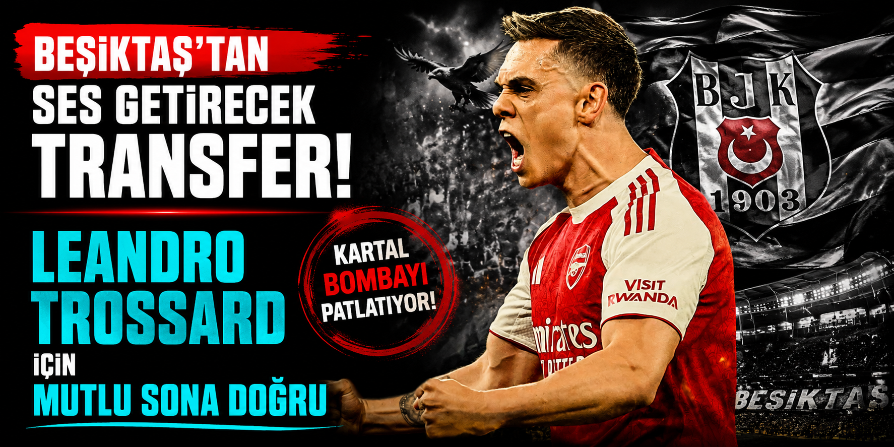 Beşiktaş'tan Ses Getirecek Transfer! Leandro Trossard İçin Mutlu Sona Doğru