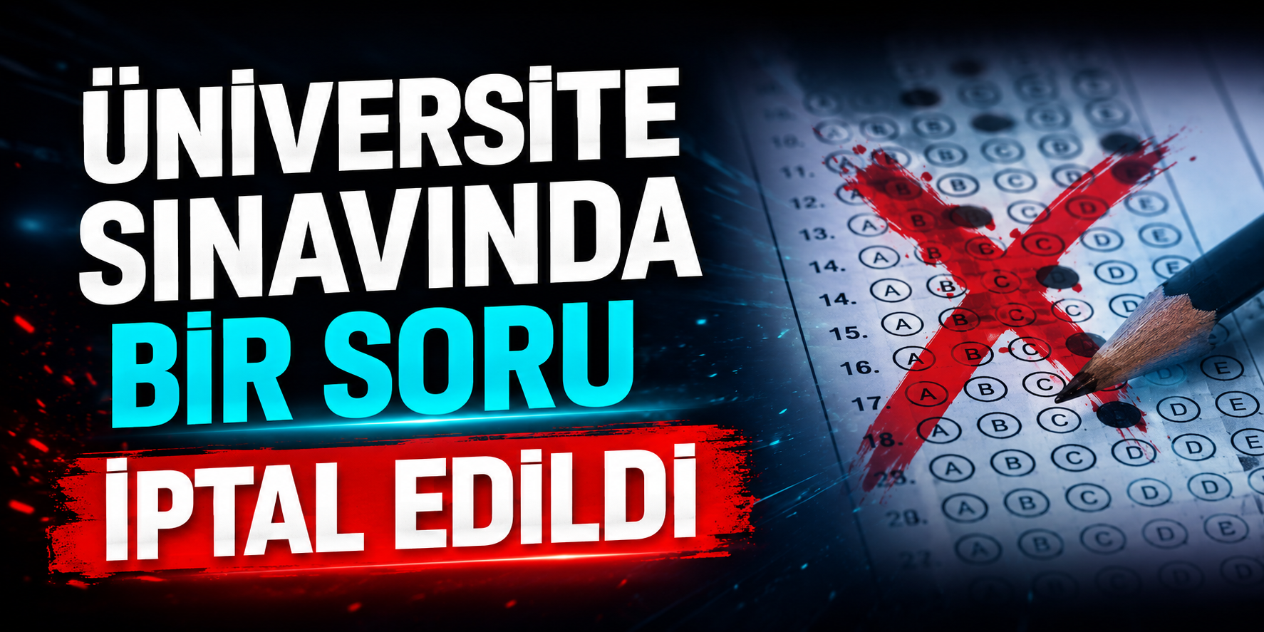 YKS Adaylarını İlgilendiren Gelişme! Matematik Cevabı Değişti, Edebiyat Sorusu İptal Edildi