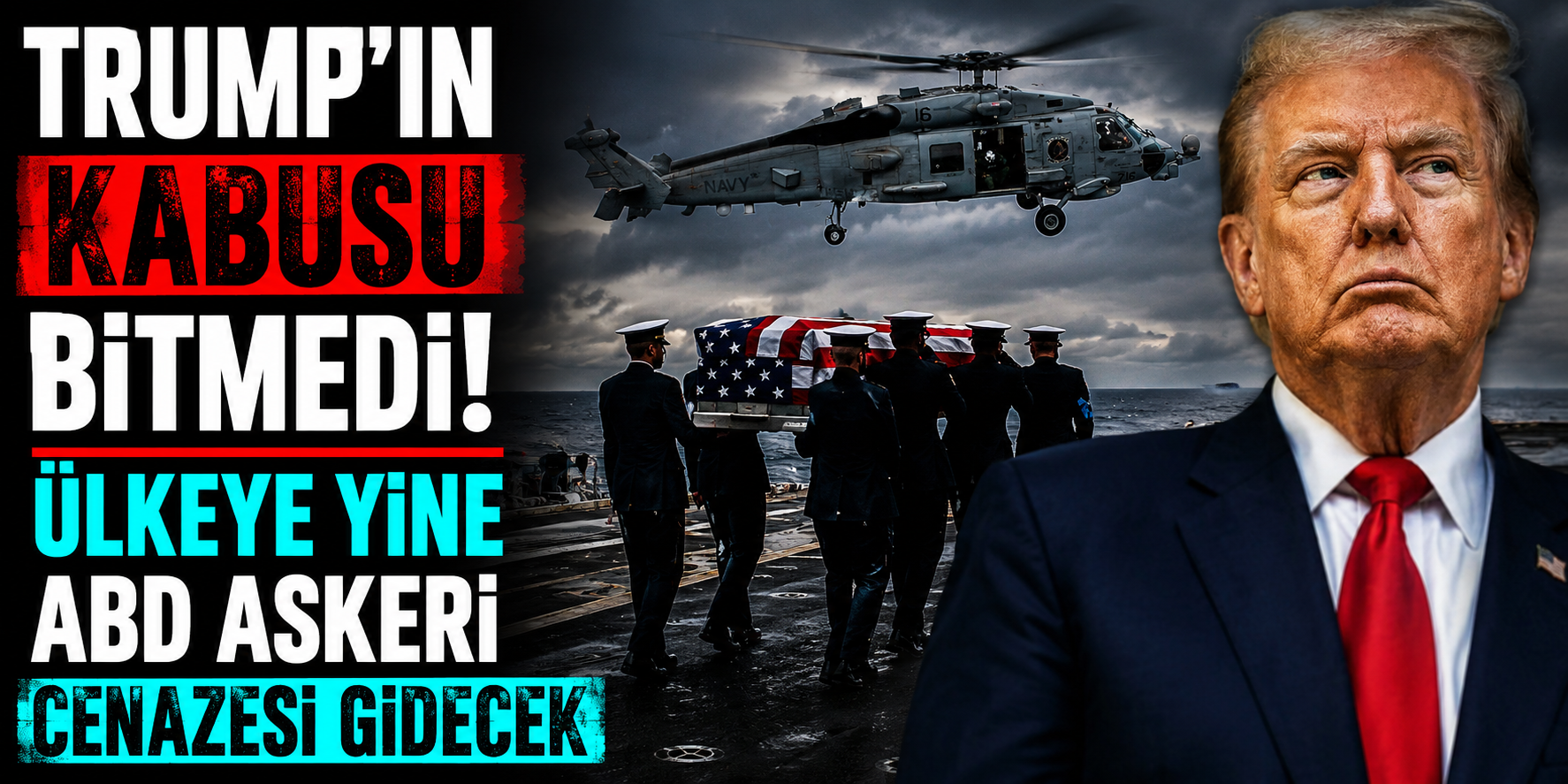 ABD Donanması Alarmda! Sea Hawk Helikopteri Umman Denizi'ne Acil İniş Yaptı