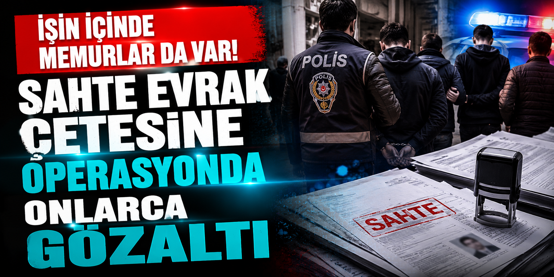 İstanbul Merkezli Dev Operasyon! Sahte Kimlik ve Sürücü Belgesi Şebekesine Ağır Darbe