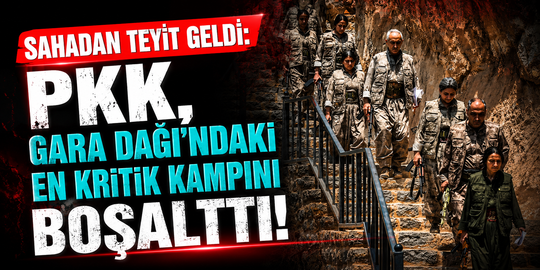Güvenlik Kaynakları Doğruladı! PKK'nın Siyani Kampı ve Bahar Tepe Boşaltıldı