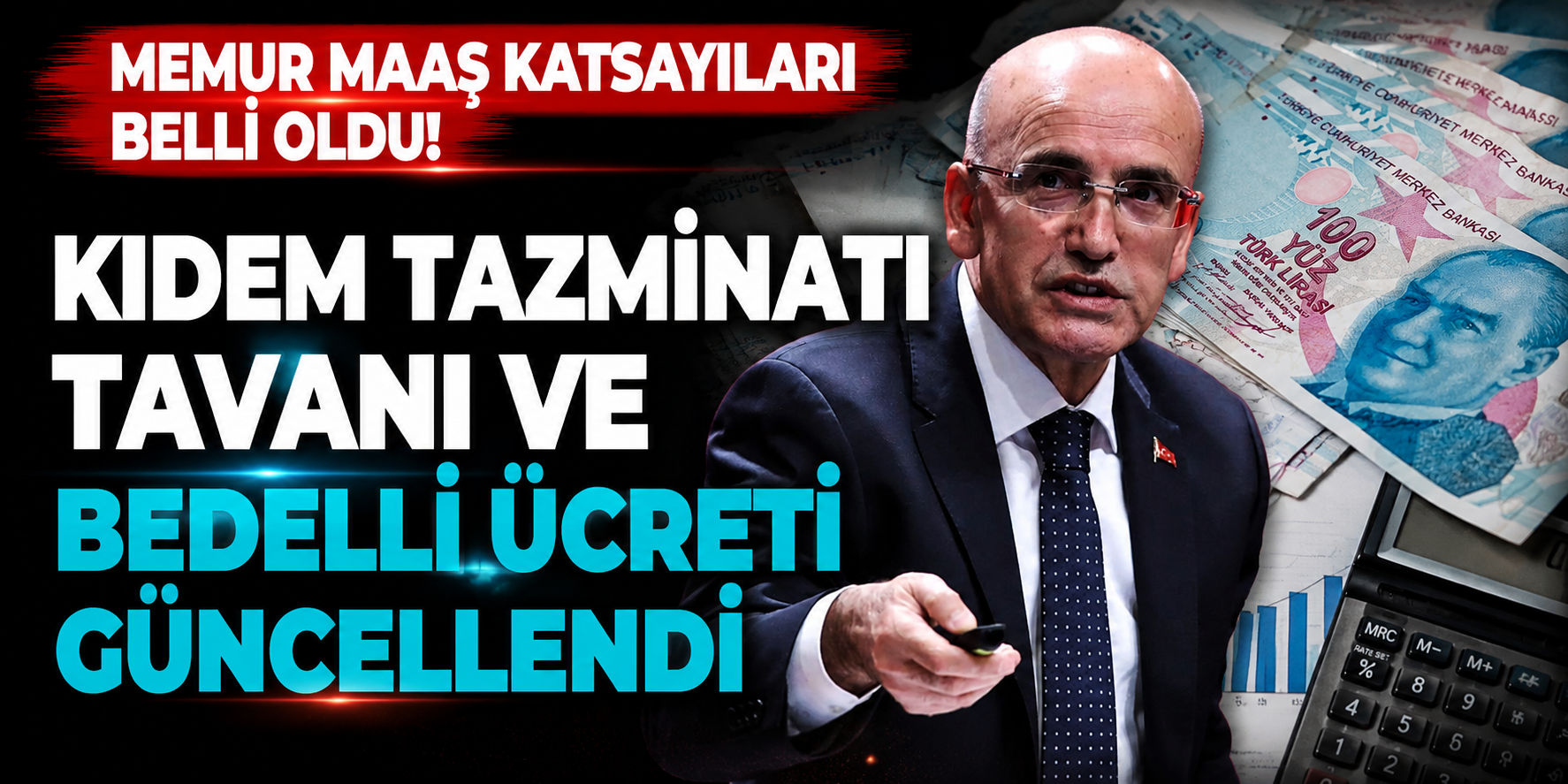 Memur Maaş Katsayıları Belli Oldu! Kıdem Tazminatı Tavanı ve Bedelli Ücreti Güncellendi