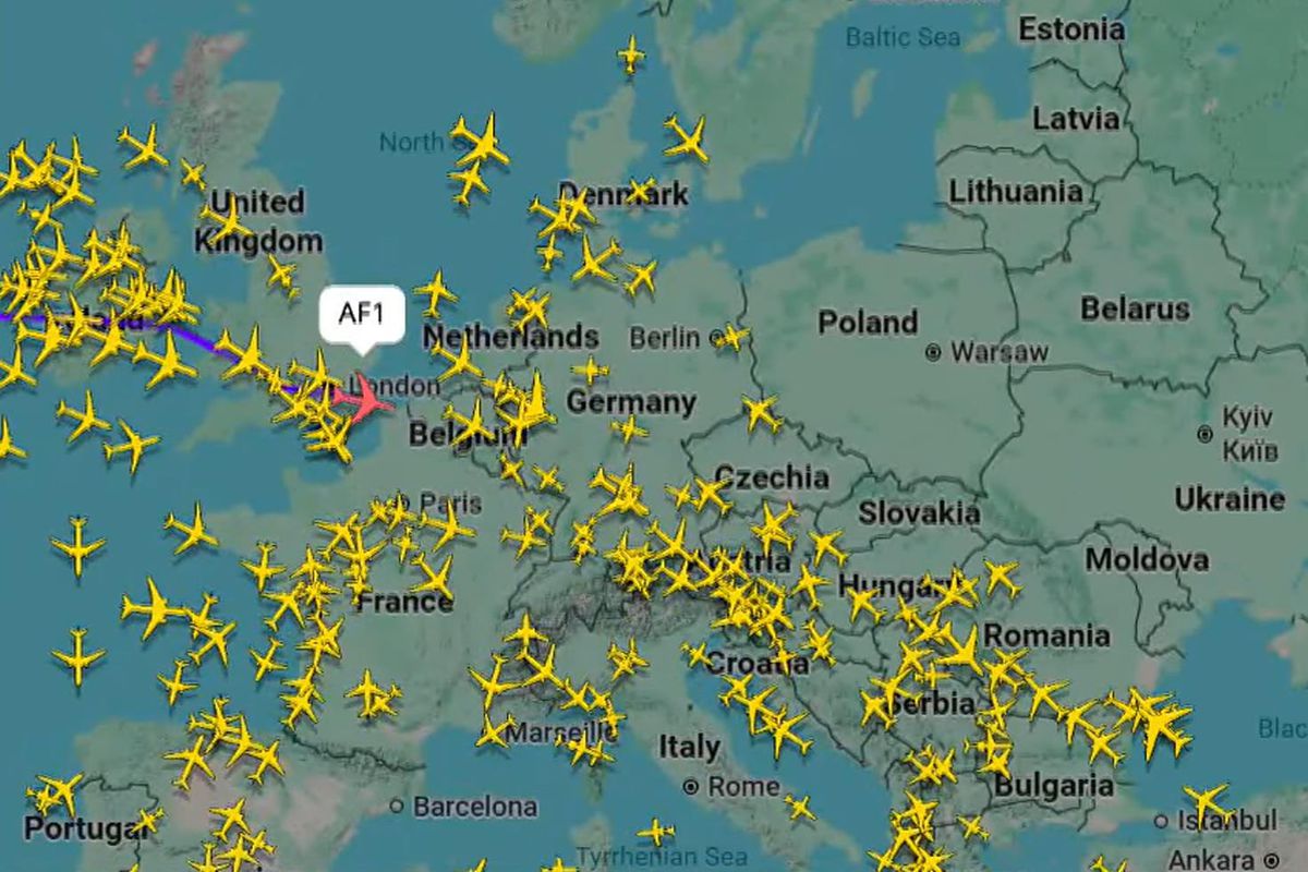 Trump Türkiye Yolunda! Air Force One Dünyanın En Çok Takip Edilen Uçağı Oldu