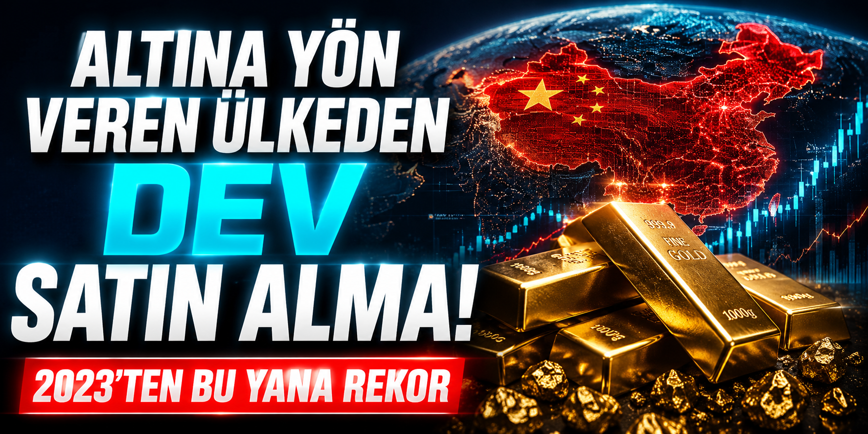 Çin’den Altına Dev Hamle! 20 Aydır Alım Yapıyor, Rekor Miktarda Rezerv Ekledi