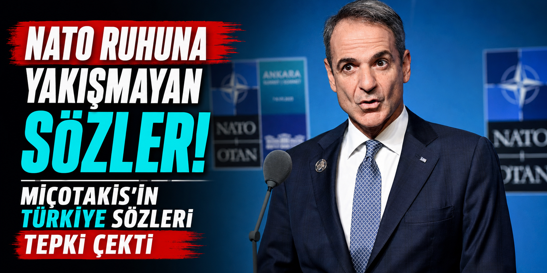 NATO Zirvesi'nde Gerginlik Yaratan Çıkış! Miçotakis'ten Türkiye Hakkında Tartışma Yaratan İddia